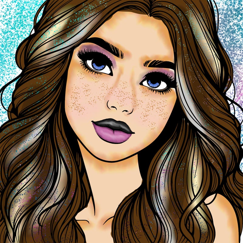 beautiful realistic girl