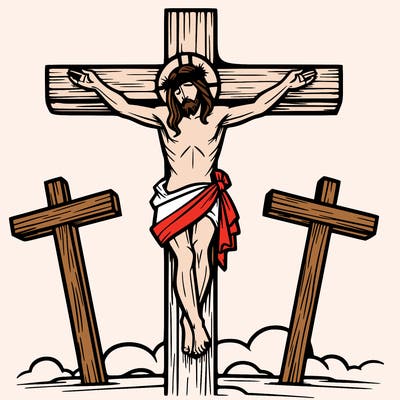 jesus on cross