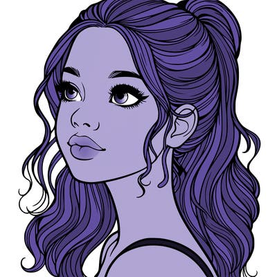 beautiful realistic girl