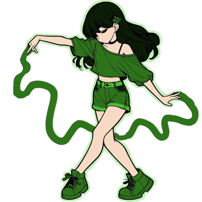 realistic girl danceing