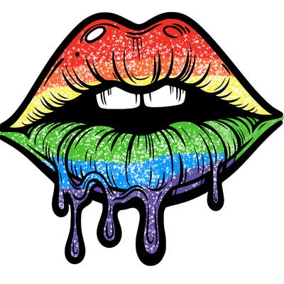 lips that look realistic and drip