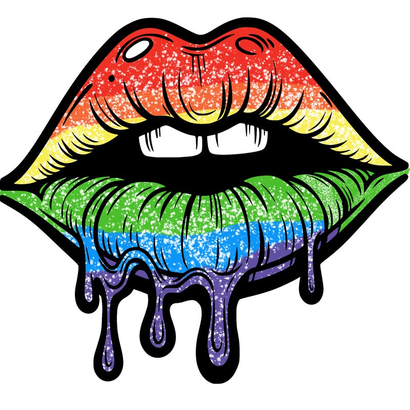 lips that look realistic and drip