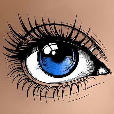 realistic eye