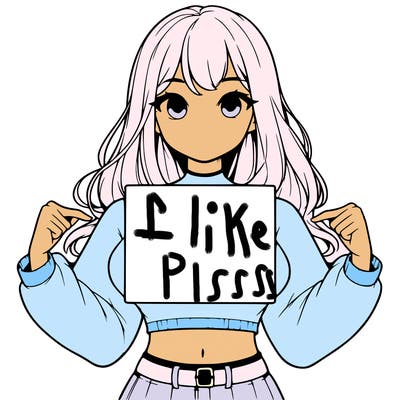 girl holding a blank sign in a long sleeve crop top