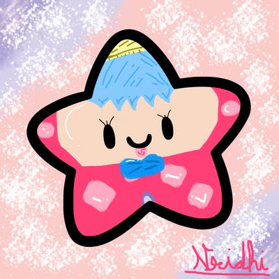 one star in the sky without a face