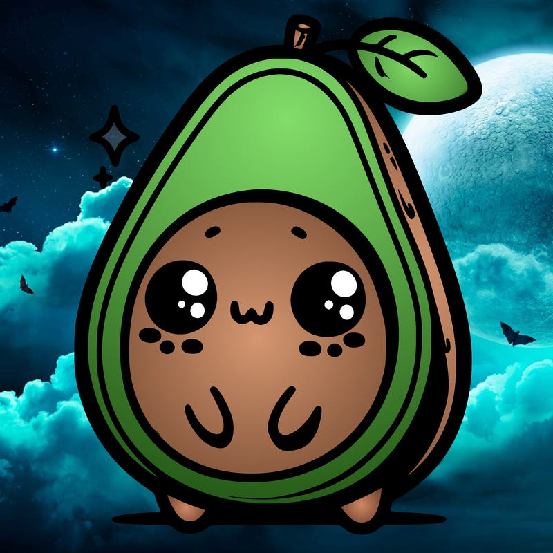 cute avocado