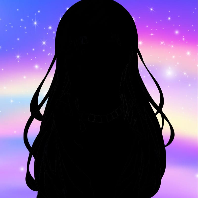 anime girl with long hair