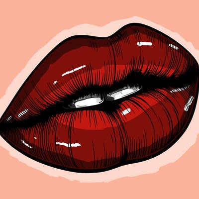 realistic lips