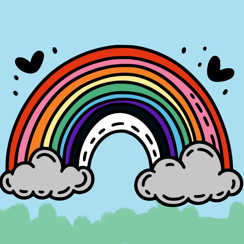 easy rainbow