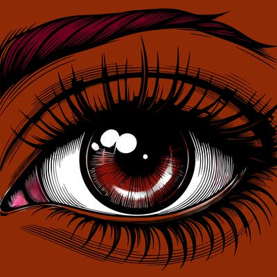 realistic eye