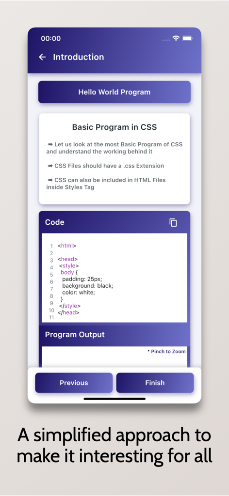 Learn CSS - OnePercent - Education App | MWM