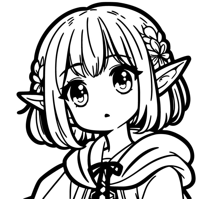 manga elf