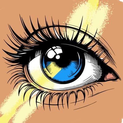 realistic eye