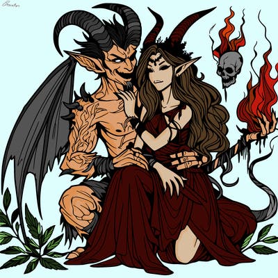 realistic dangerous fae couple