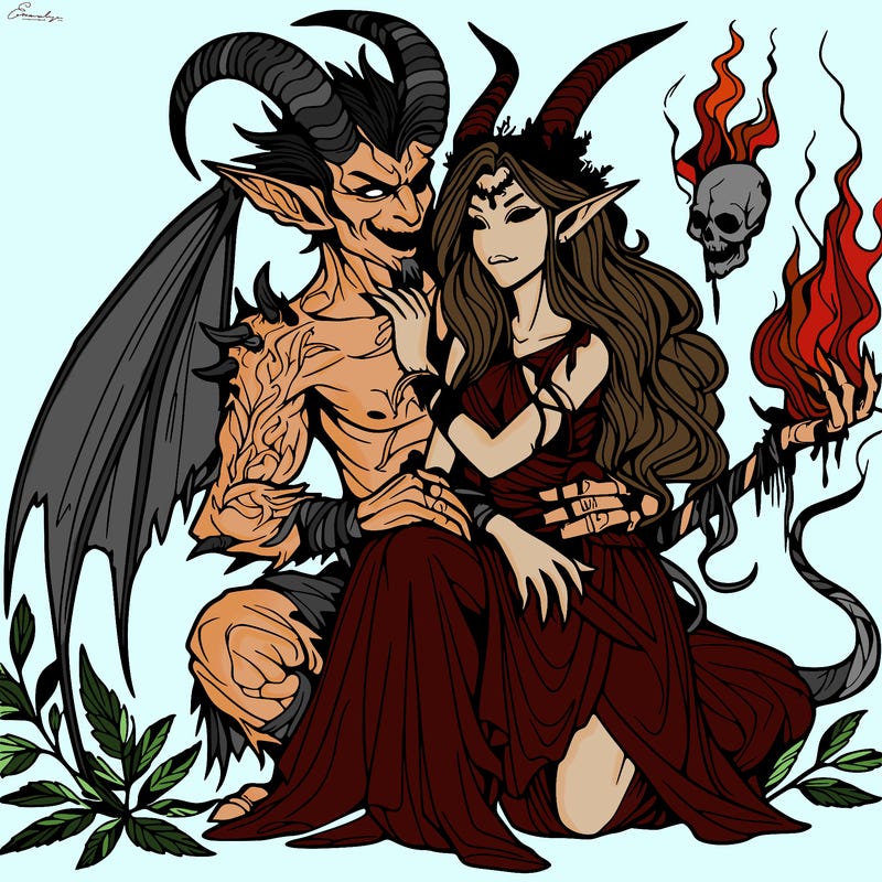 realistic dangerous fae couple