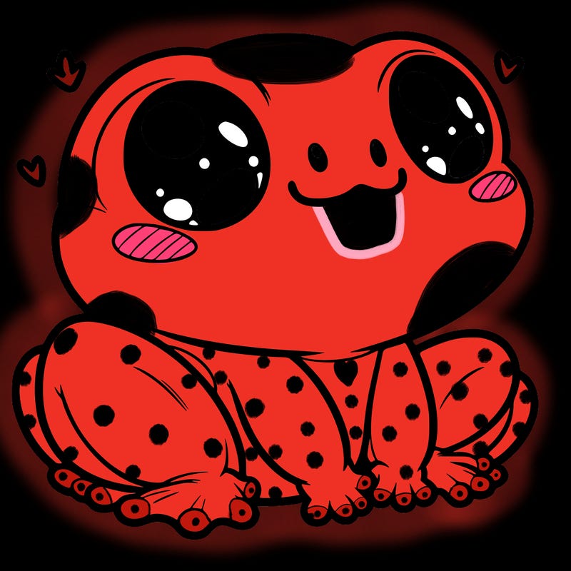 cute frog person realistic