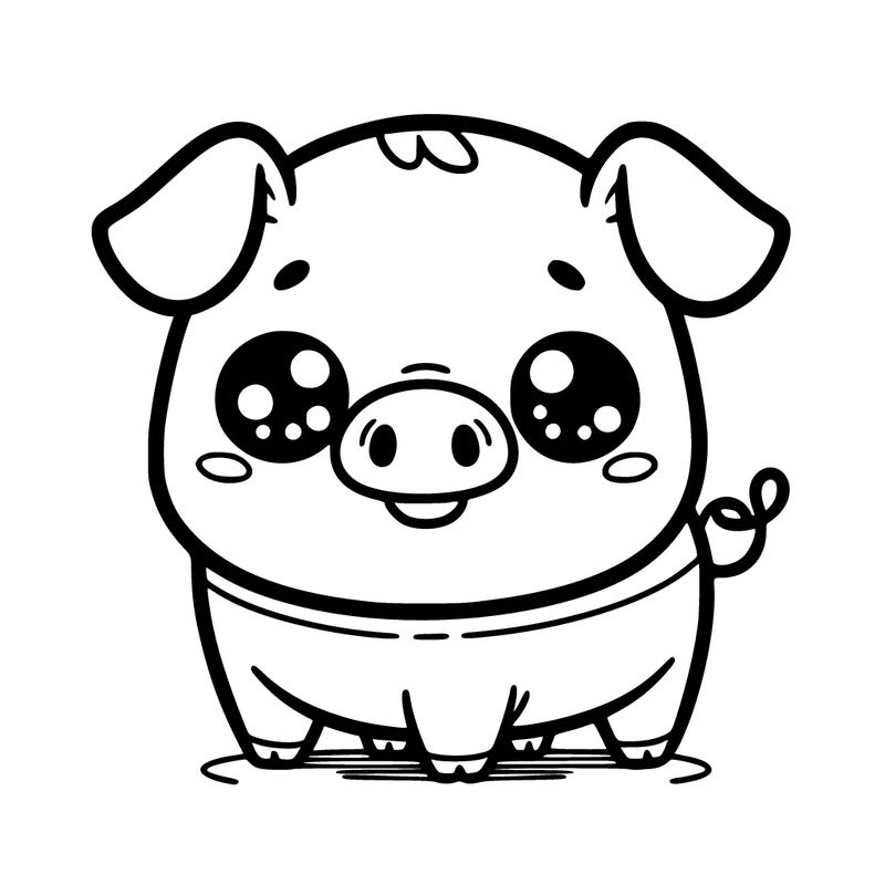cute pig