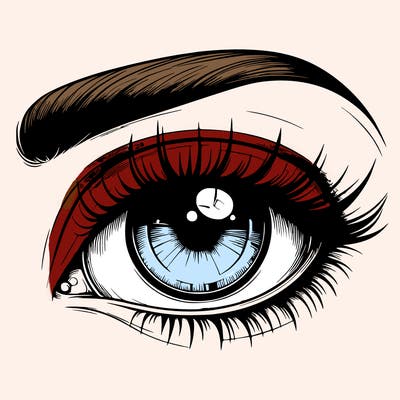 realistic eye