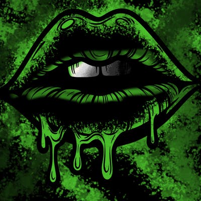 lips that look realistic and drip