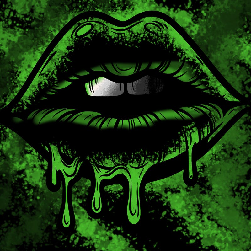 lips that look realistic and drip