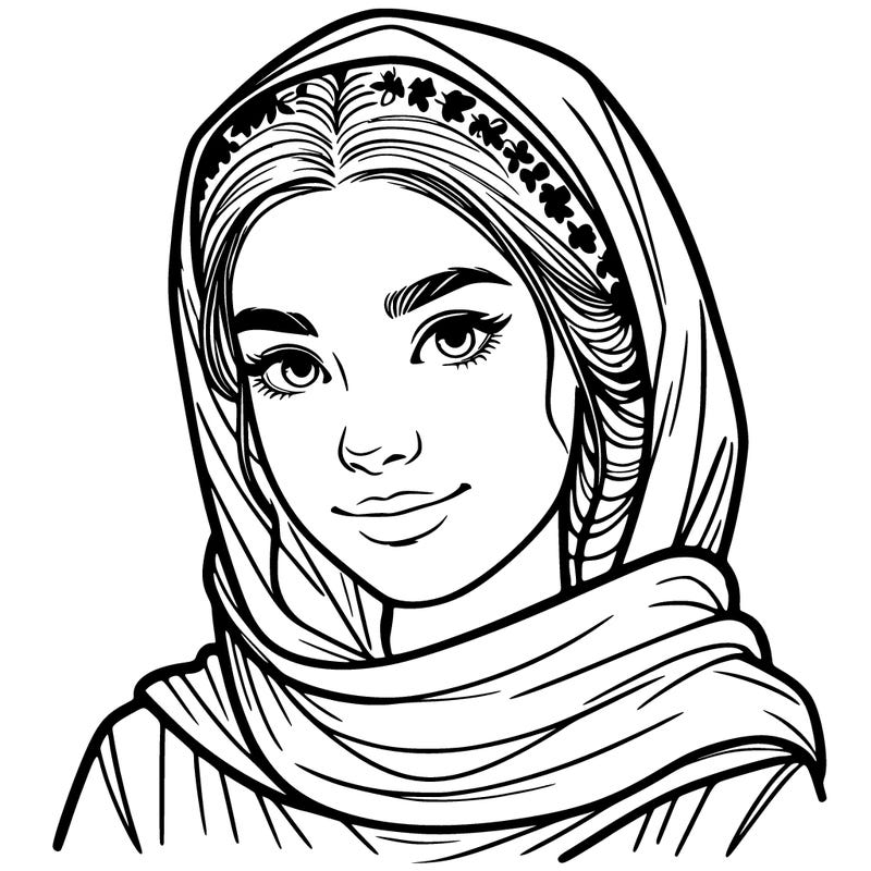 realistic adult girl