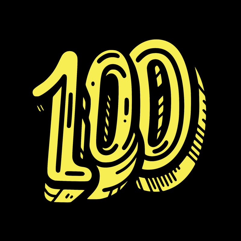 100