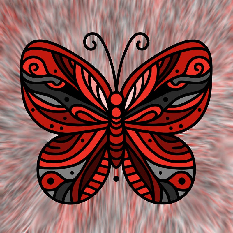 abstract butterfly