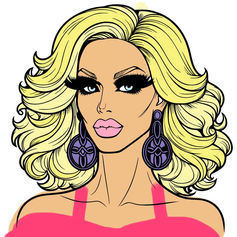 realistic drag queen