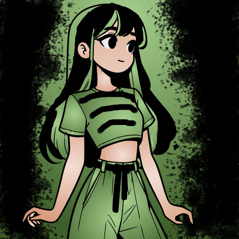 girl in a cute crop top