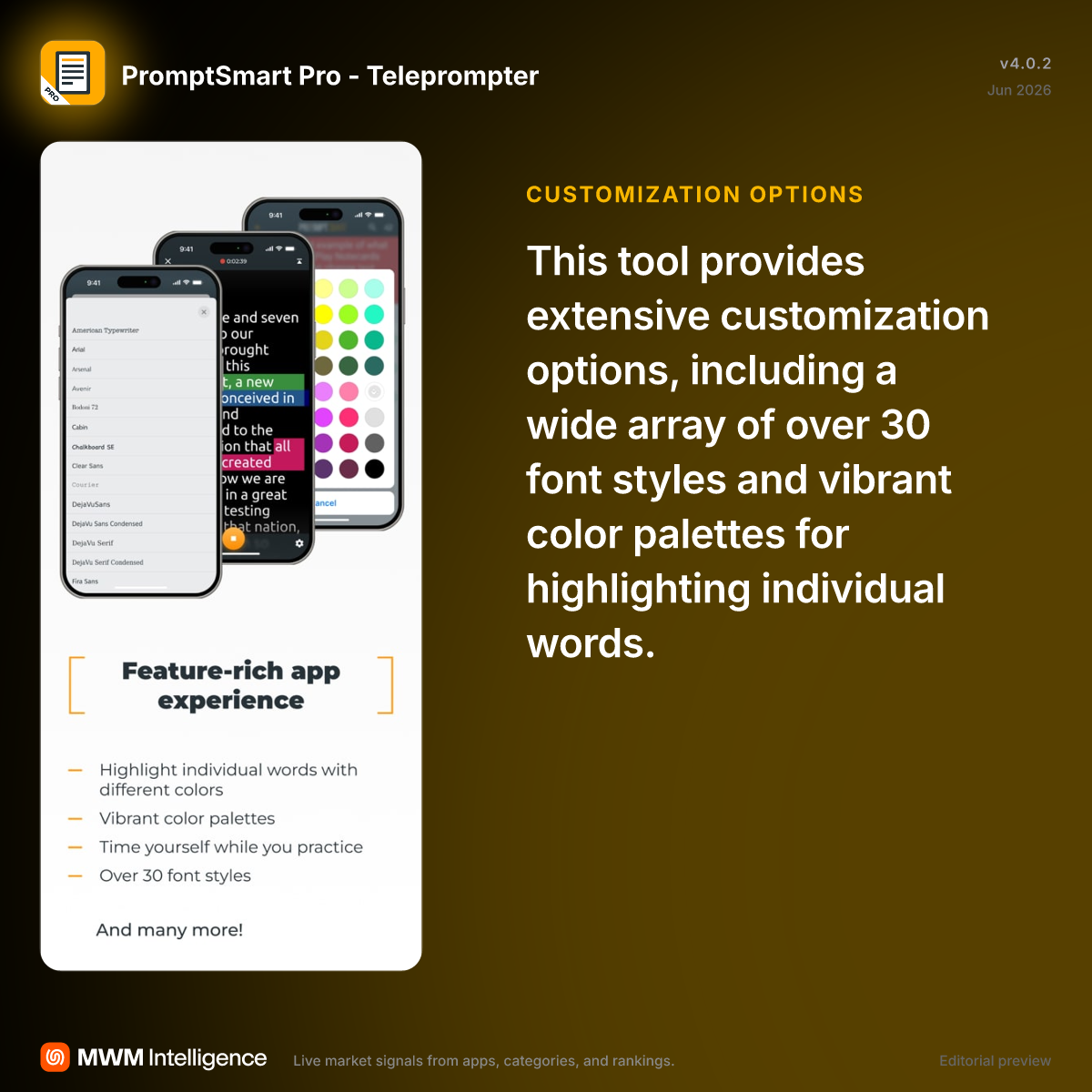 PromptSmart Pro - Teleprompter - Photo & Video App | MWM