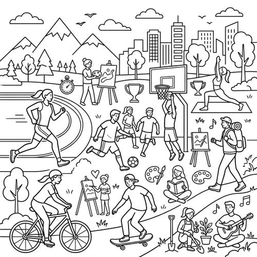 Sports & Hobbies Wall Art