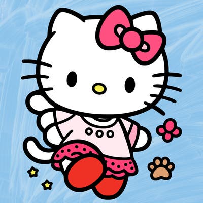 cute hello kitty