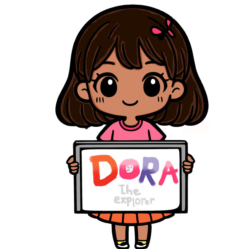 girl holding sign