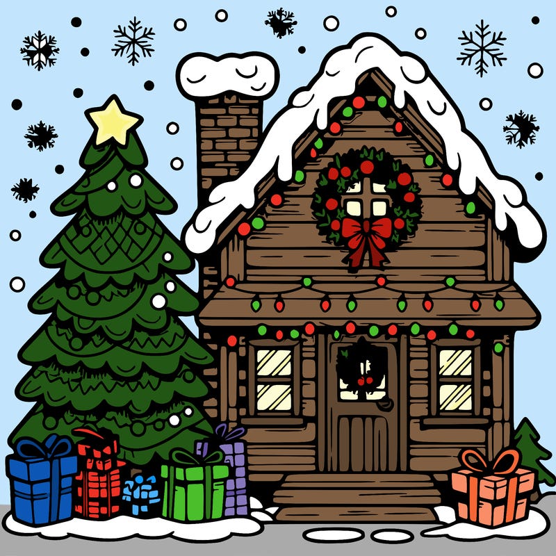 christmas house