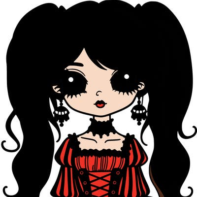 gothic girl