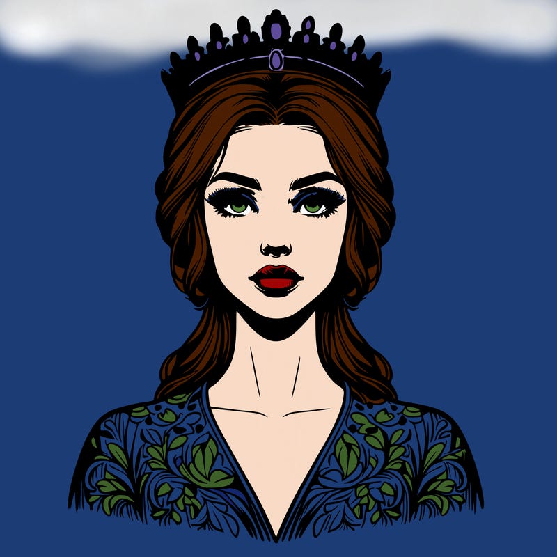 realistic beautiful queen