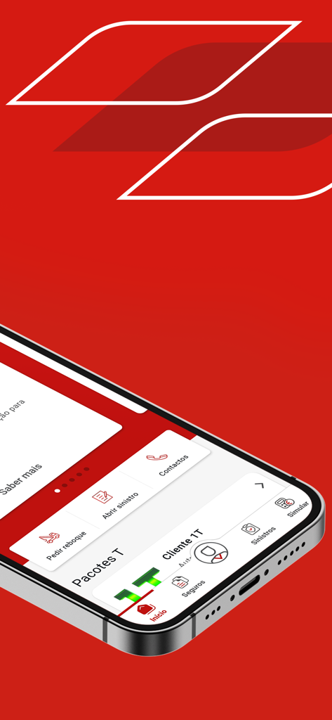 Generali Tranquilidade mobile app dashboard with insurance policy management tools