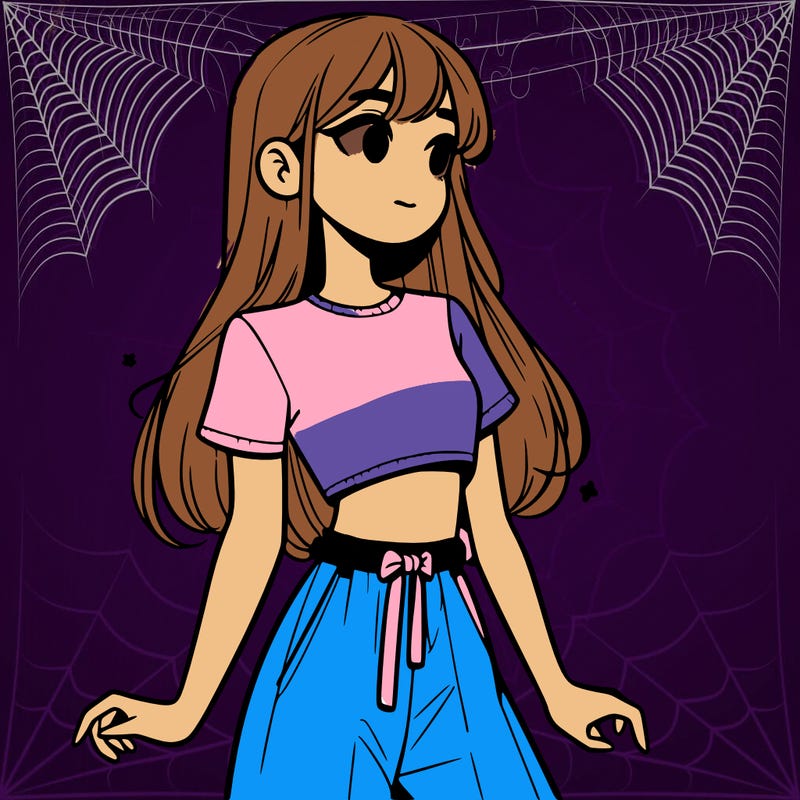 girl in a cute crop top