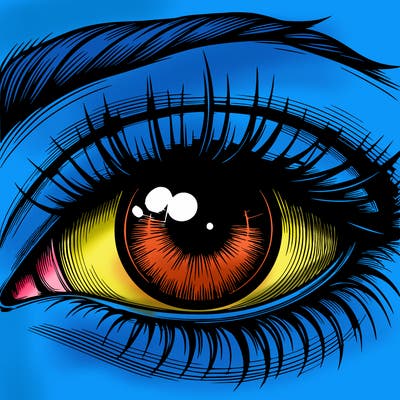 realistic eye