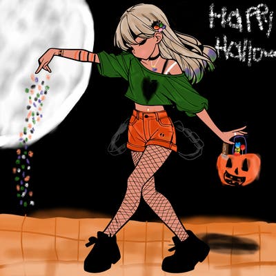 realistic girl danceing