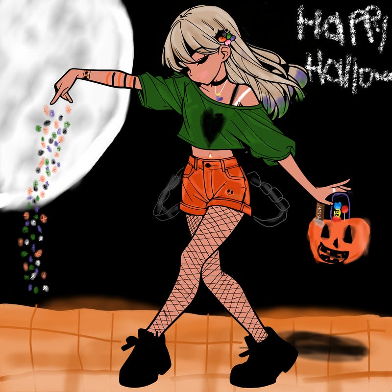 realistic girl danceing