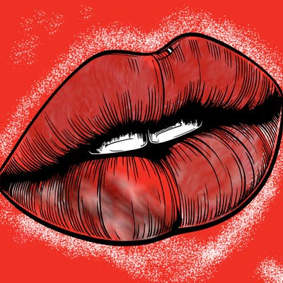 realistic lips