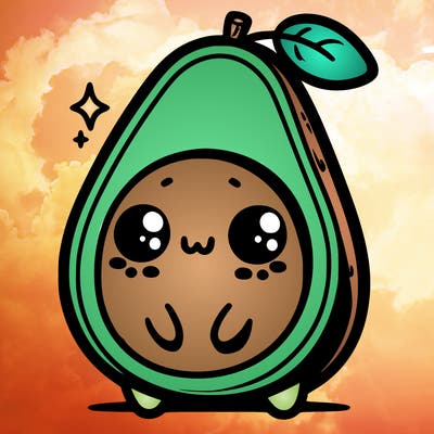 cute avocado
