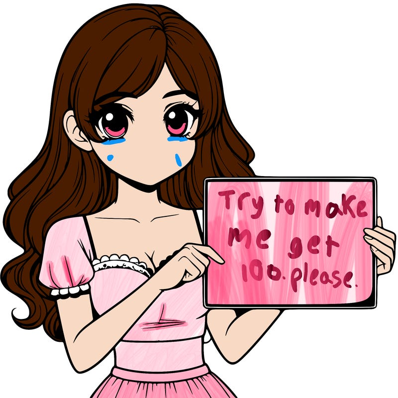 realistic pretty girl holding blank sign