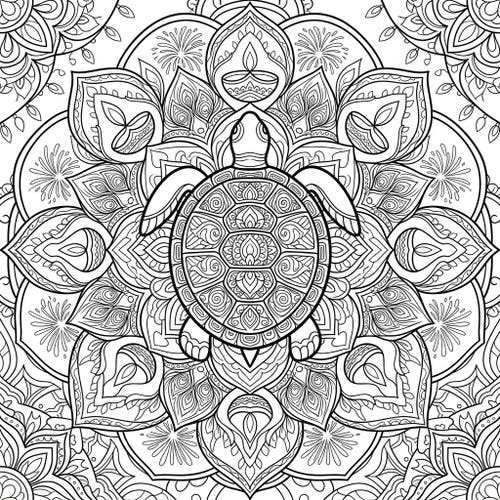 Turtle Mandalas