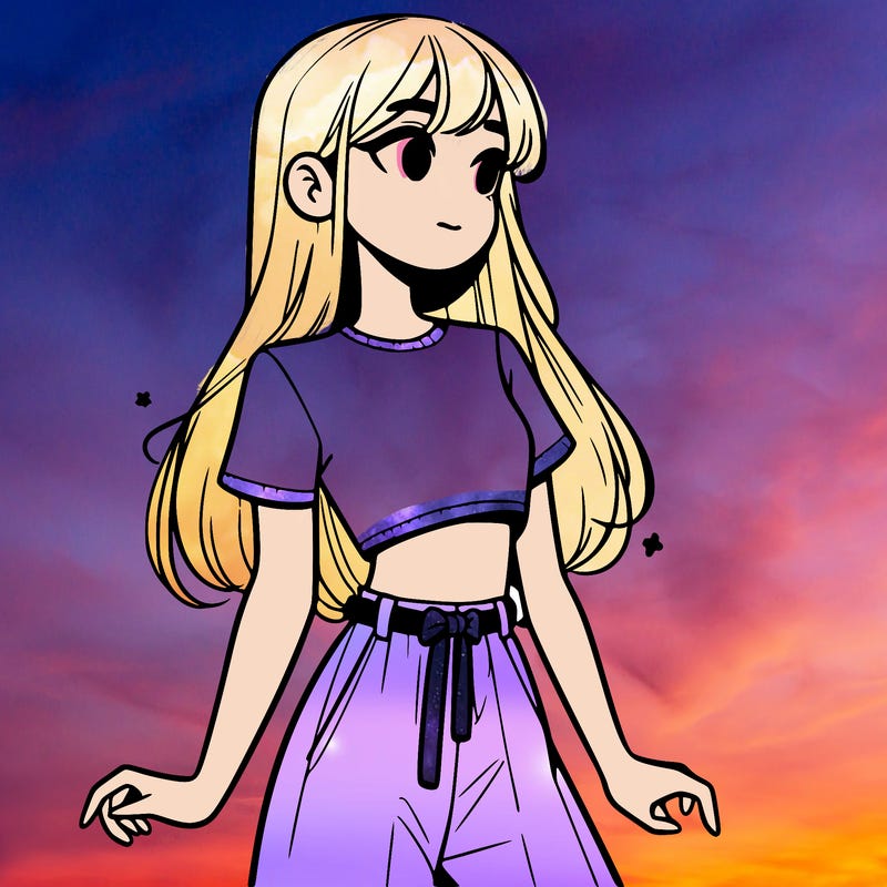 girl in a cute crop top