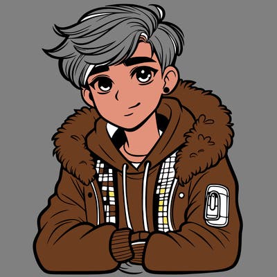stylish teenager