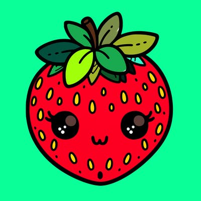 cute strawberry