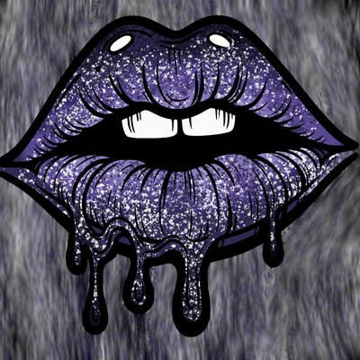 lips that look realistic and drip