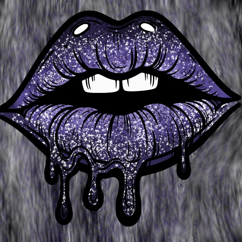 lips that look realistic and drip